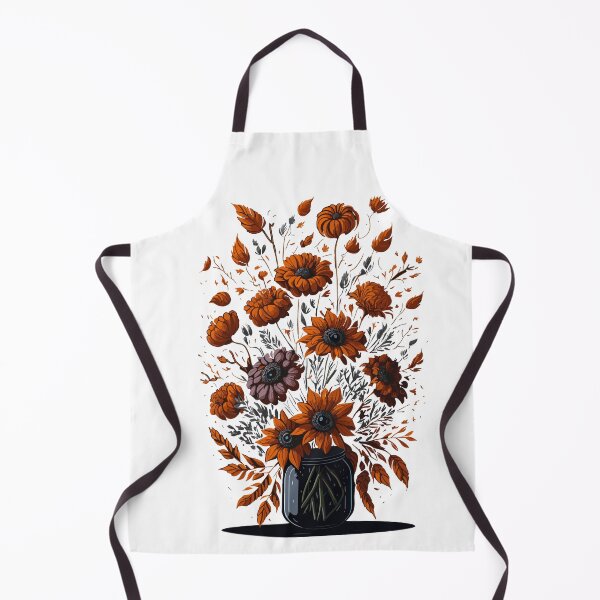 Item preview, Flowers in mason jar, nature art designed and sold by Top-Bot.