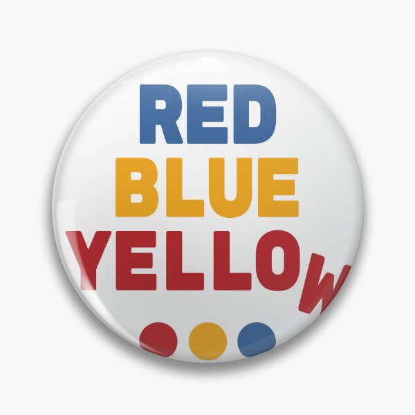 Item preview, red blue yellow Funny Colour Confusion in your eye designed and sold by TNwandesignart.