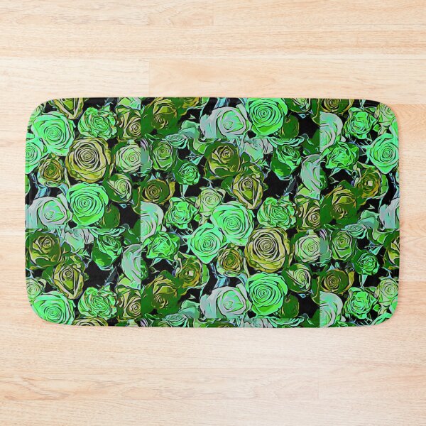 Item preview, A sea of ​​green roses designed and sold by FlowerandDesing.