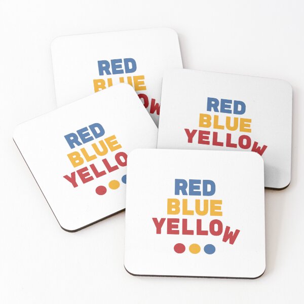 Item preview, red blue yellow Funny Colour Confusion in your eye designed and sold by TNwandesignart.