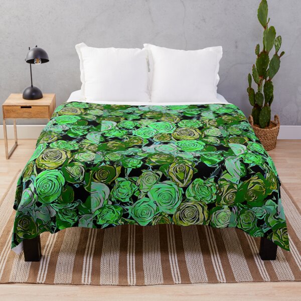 Item preview, A sea of ​​green roses designed and sold by FlowerandDesing.