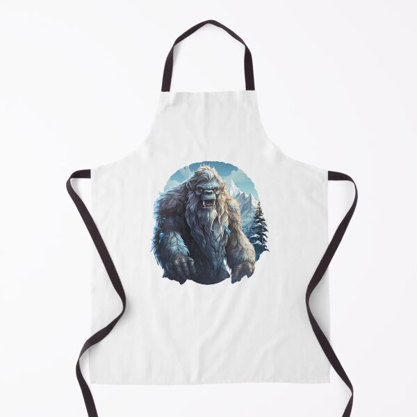 Item preview, Mystical Yeti: Guardian of the Frozen Peaks designed and sold by hamishby.