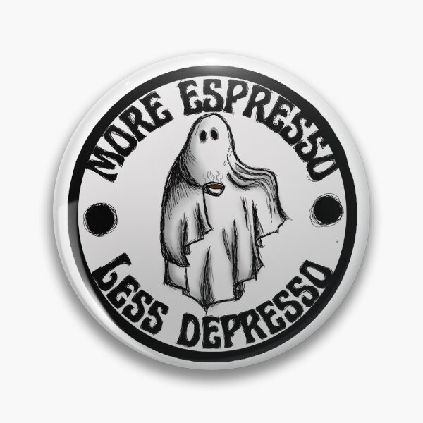 Item preview, More espresso, less depresso designed and sold by Paula McMillen.