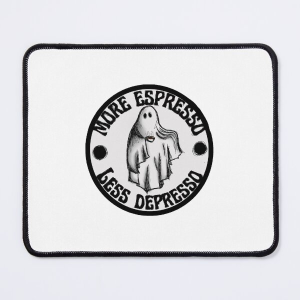 Item preview, More espresso, less depresso designed and sold by Paula McMillen.