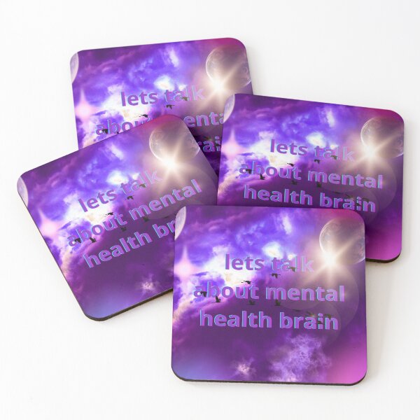Item preview, Lets talk about mental health brain designed and sold by Rimmyyy.