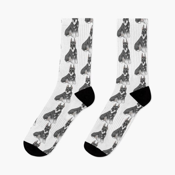 Item preview, Miniature Schnauzer - Black and Silver Cropped designed and sold by Jennifer Stolzer.