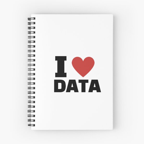 Item preview, I love data  designed and sold by Nerdy Vogue.