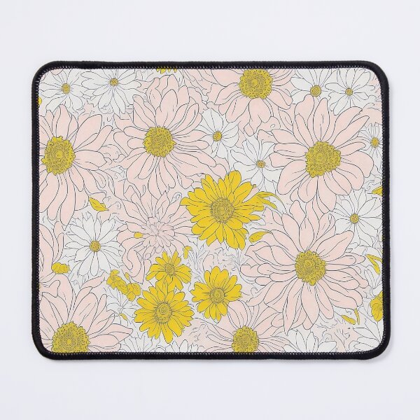 Item preview, DaisyLove Elegance: Floral Whispers & Textured Dreams designed and sold by hmadan.