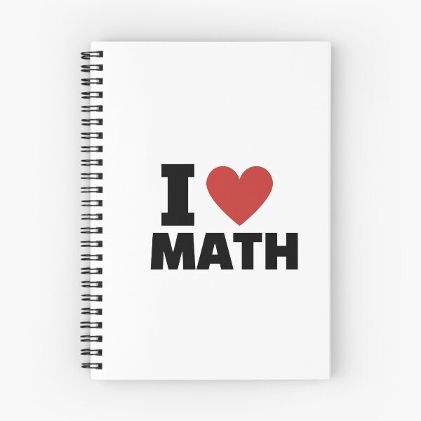 Item preview, I love math  designed and sold by Nerdy Vogue.
