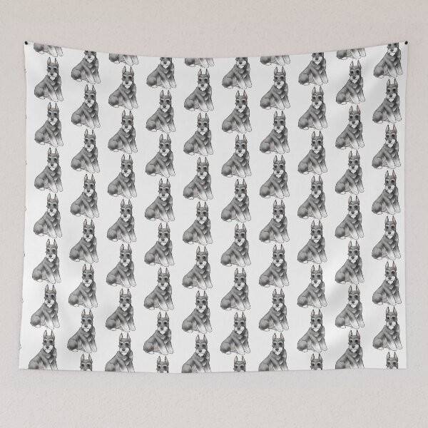 Item preview, Miniature Schnauzer - Salt and Pepper Cropped designed and sold by Jennifer Stolzer.