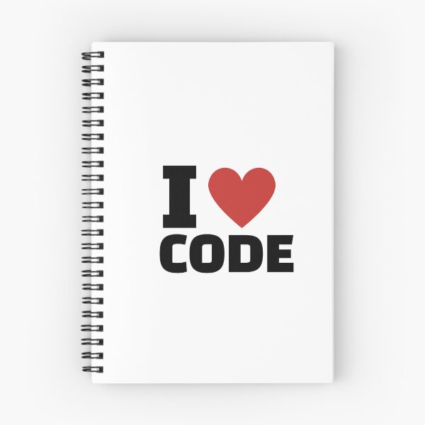 Item preview, I love code designed and sold by Nerdy Vogue.