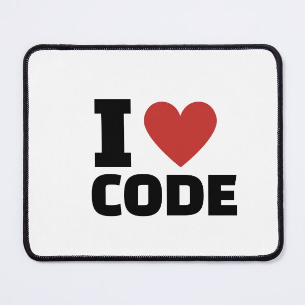 Item preview, I love code designed and sold by Nerdy Vogue.