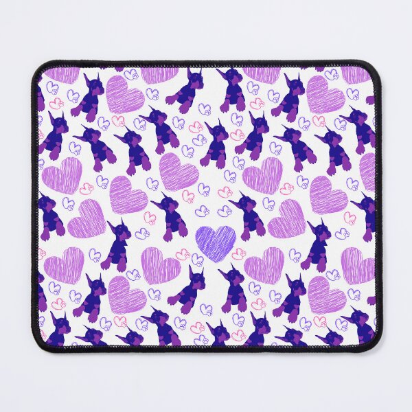 Item preview, Doberman Puppy Pattern With Hearts And Paws designed and sold by Wolfheartart.