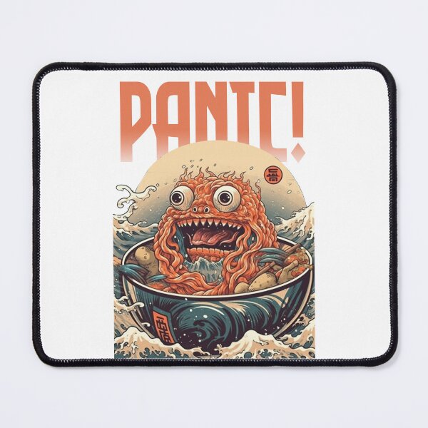 Item preview, Panic in Flavor Town: Ramen Monster's Spicy Surprise designed and sold by go-go-designs.