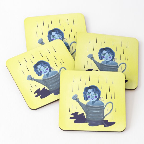 Item preview, Watering Can Lady designed and sold by JustJulieJules.