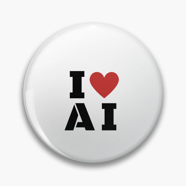 Item preview, I love AI designed and sold by Nerdy Vogue.