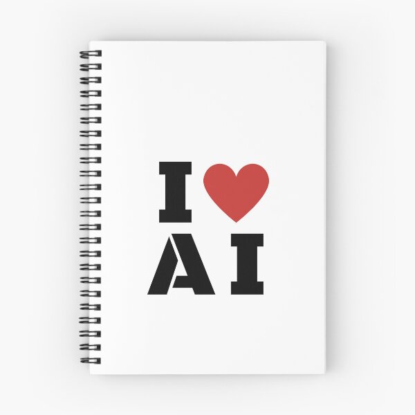 Item preview, I love AI designed and sold by Nerdy Vogue.