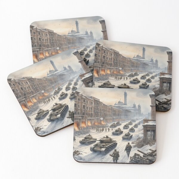 Item preview, Brutal City Siege in the Battle of Stalingrad designed and sold by ArtbyAdrian.