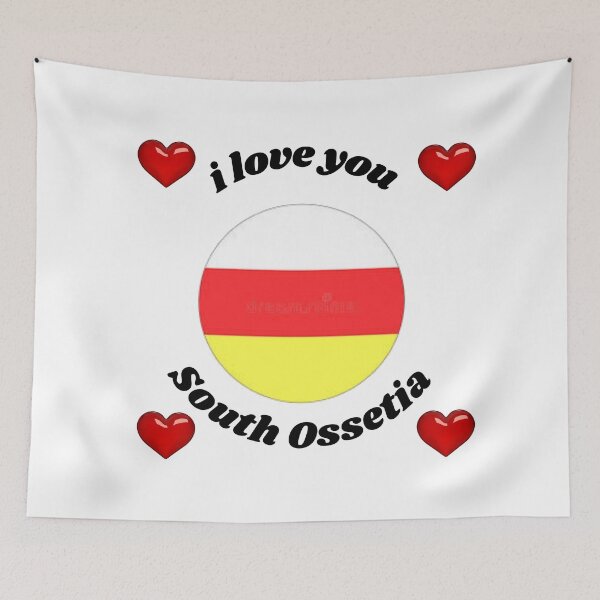 Item preview, flag south ossetia designed and sold by CARANIACLS.