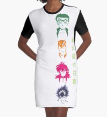 Yu Yu Hakusho Graphic T-Shirt Dress