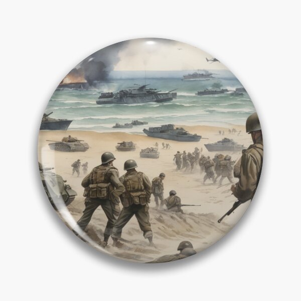Item preview, D-Day invasion and Storming of Normandy designed and sold by ArtbyAdrian.
