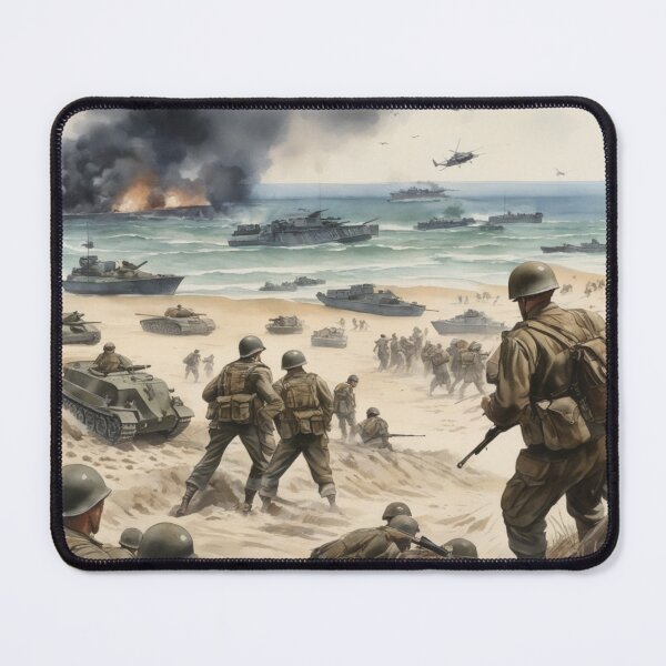 Item preview, D-Day invasion and Storming of Normandy designed and sold by ArtbyAdrian.