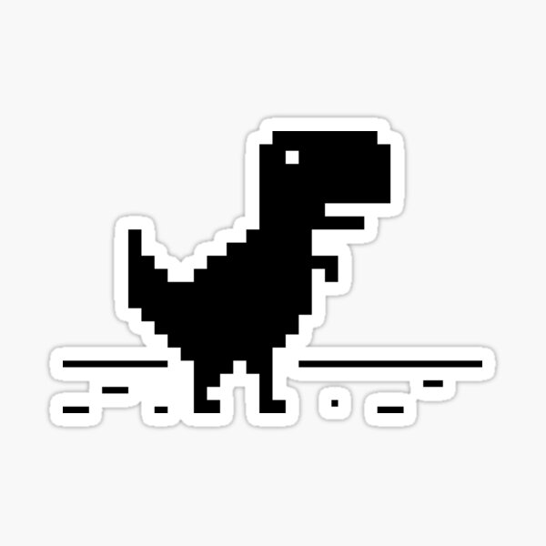 Google Offline Dinosaur Game Photographic Print for Sale by DannyAndCo