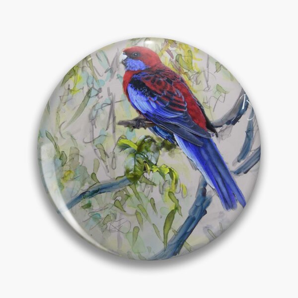 Item preview, Crimson Rosellas  designed and sold by WrenCottage.