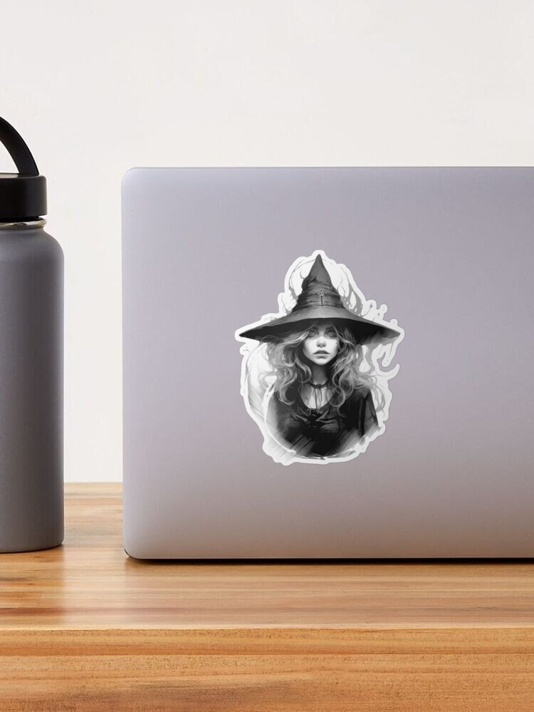 10/30/50PCS Witchy Magician Dark Magic Crystal Stickers DIY Laptop