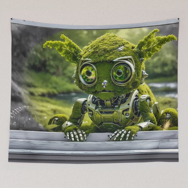 Item preview, Mossy Robby - Robot  designed and sold by Glenburn Graphics.