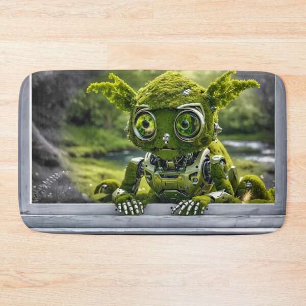 Item preview, Mossy Robby - Robot  designed and sold by Glenburn Graphics.