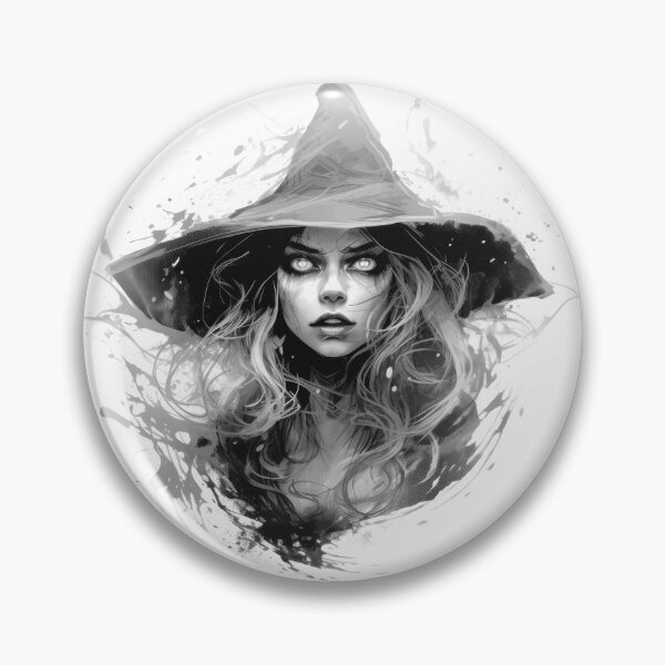 Item preview, Witch Magic Hat Witchy Dark Gothic Halloween Fantasy Witch Hat Magic Dark Magic designed and sold by Tomioka-Art.