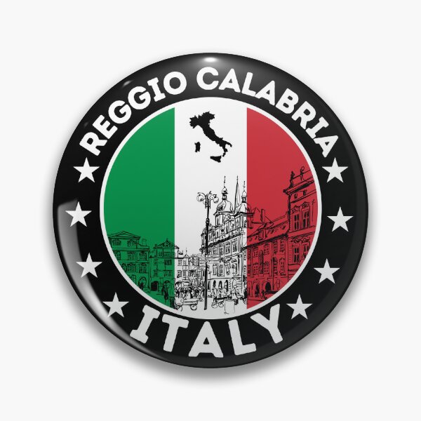 Item preview, Reggio Calabria City Skyline, Italian Flag designed and sold by Travelers Verse.