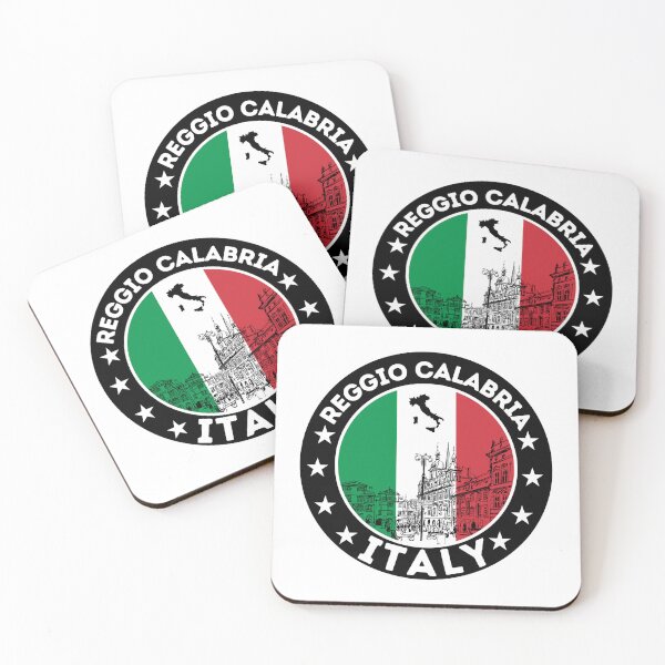 Item preview, Reggio Calabria City Skyline, Italian Flag designed and sold by Travelers Verse.