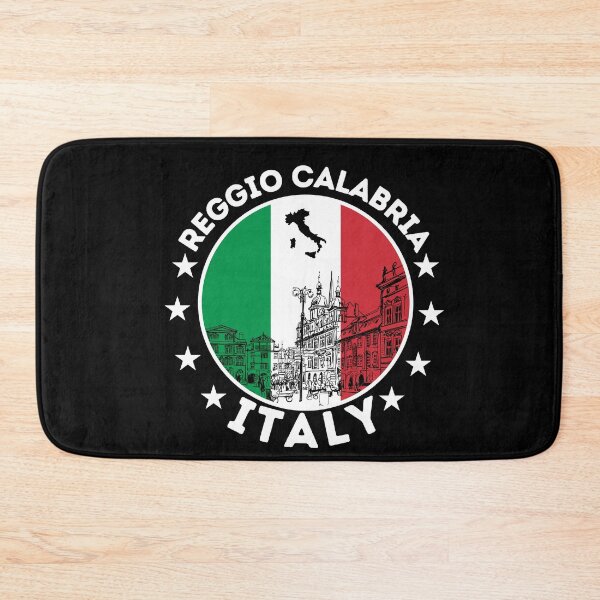 Item preview, Reggio Calabria City Skyline, Italian Flag designed and sold by Travelers Verse.