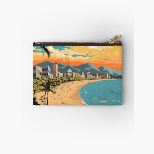 Item preview, A Pop Art Travel Print of Florianópolis - Santa Catarina - Brazil designed and sold by StudioRedKoala.
