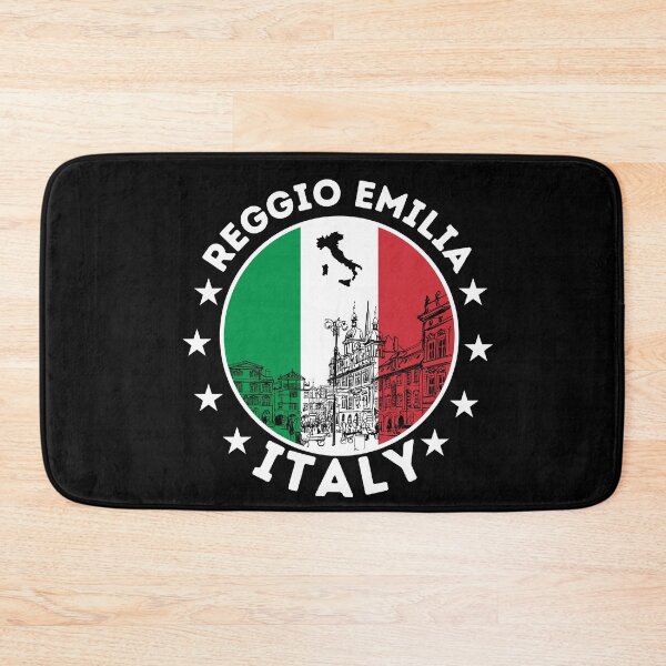 Item preview, Reggio Emilia City Skyline, Italian Flag designed and sold by Travelers Verse.