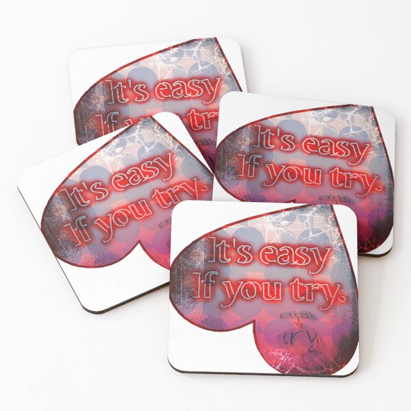 Item preview, It's easy if you try  designed and sold by BratWear.