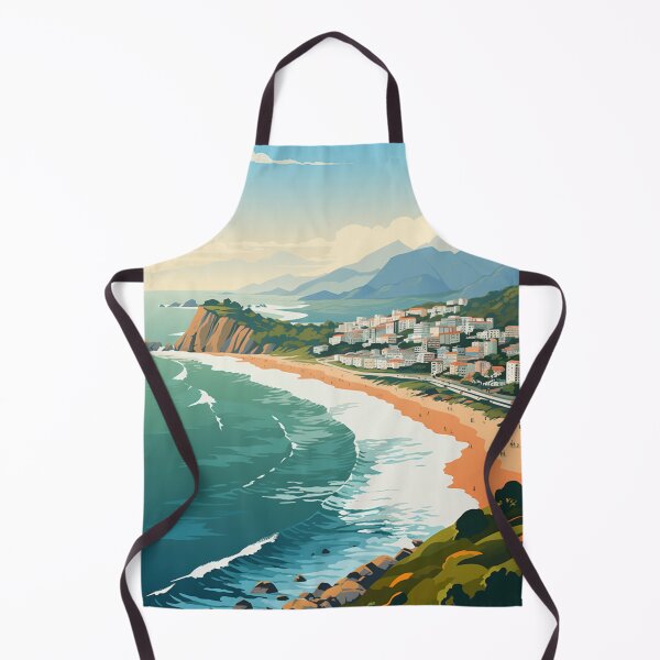 Item preview, A Pop Art Travel Print of Florianópolis - Santa Catarina - Brazil designed and sold by StudioRedKoala.