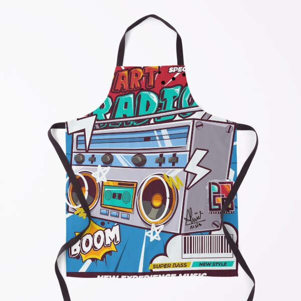 Item preview, Radio Cartoon Vector designed and sold by Alsiq Creativeart.