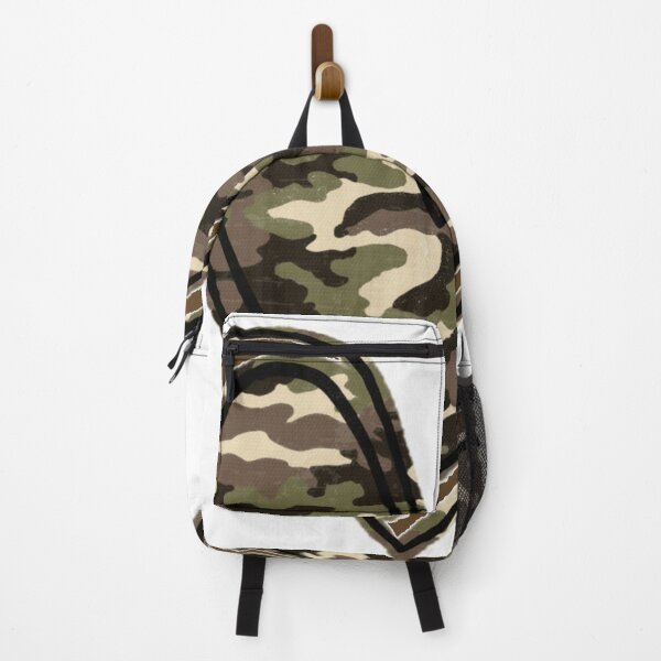 Item preview, Camo heart graphic design art print designed and sold by dcrc.