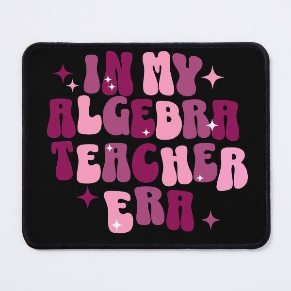Item preview, Algebra Teacher | In My Algebra Teacher Era | Cute Teacher | Retro | Groovy Pink designed and sold by ShoniwDesigns.