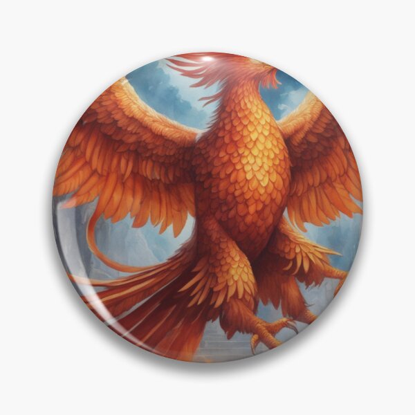 Item preview, The Fabled Phoenix is Reborn into a Fiery Blaze! designed and sold by ArtbyAdrian.