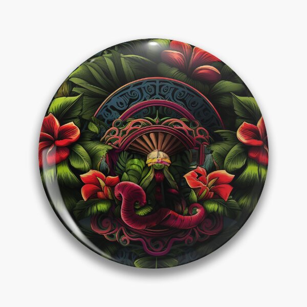 Item preview, Psychedelic Flower Wreath: Blooms of Elegance designed and sold by PsyCloth.