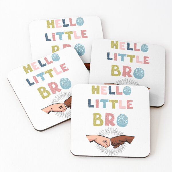 Item preview, Hello Little Bro, Brother, Bro, Friend. designed and sold by ROZWALCZ.
