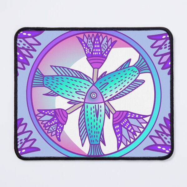 Item preview, Three Fishes Ancient Symbol, Egyptian, Lotus designed and sold by Jedi-Artist.