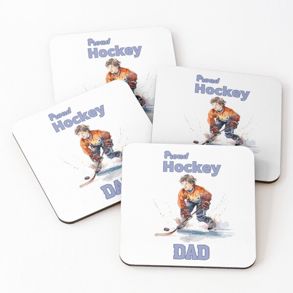 Item preview, Proud Hockey Dad Gifts Fot Hockey Fan designed and sold by mOdesign84.