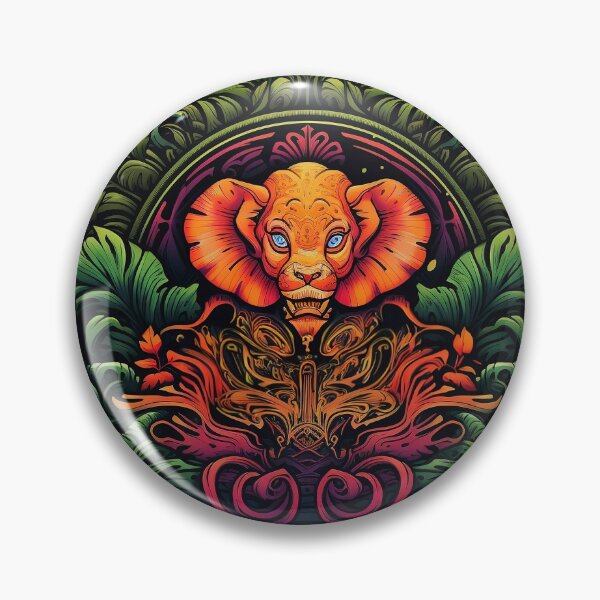 Artikelvorschau, Psychedelisches Wildtier: Der ungezähmte Geist der Natur entworfen und verkauft von PsyCloth.