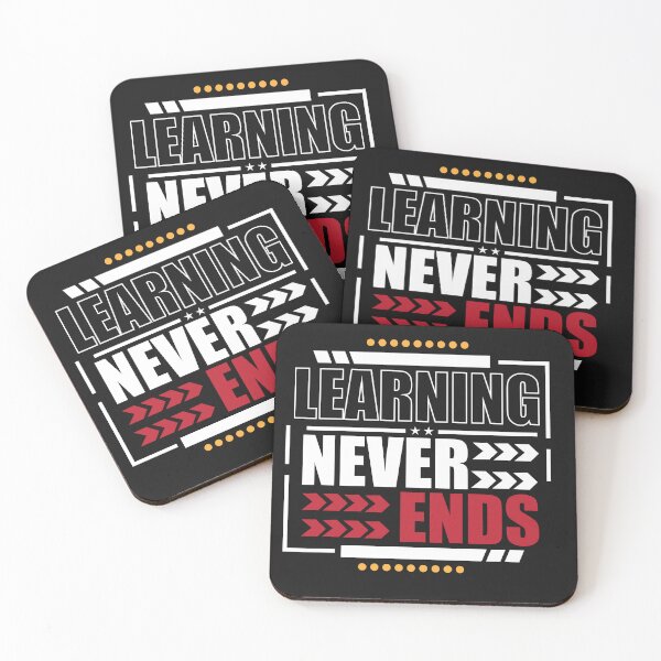 Item preview, Learning Never Ends - Teacher, Educators T-shirt designed and sold by Daniel Wampler.