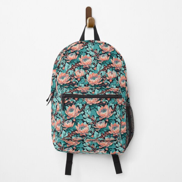 Item preview, King Protea Flower Seamless Pattern | South Africa National Flower | National Sport Symbol designed and sold by d247.